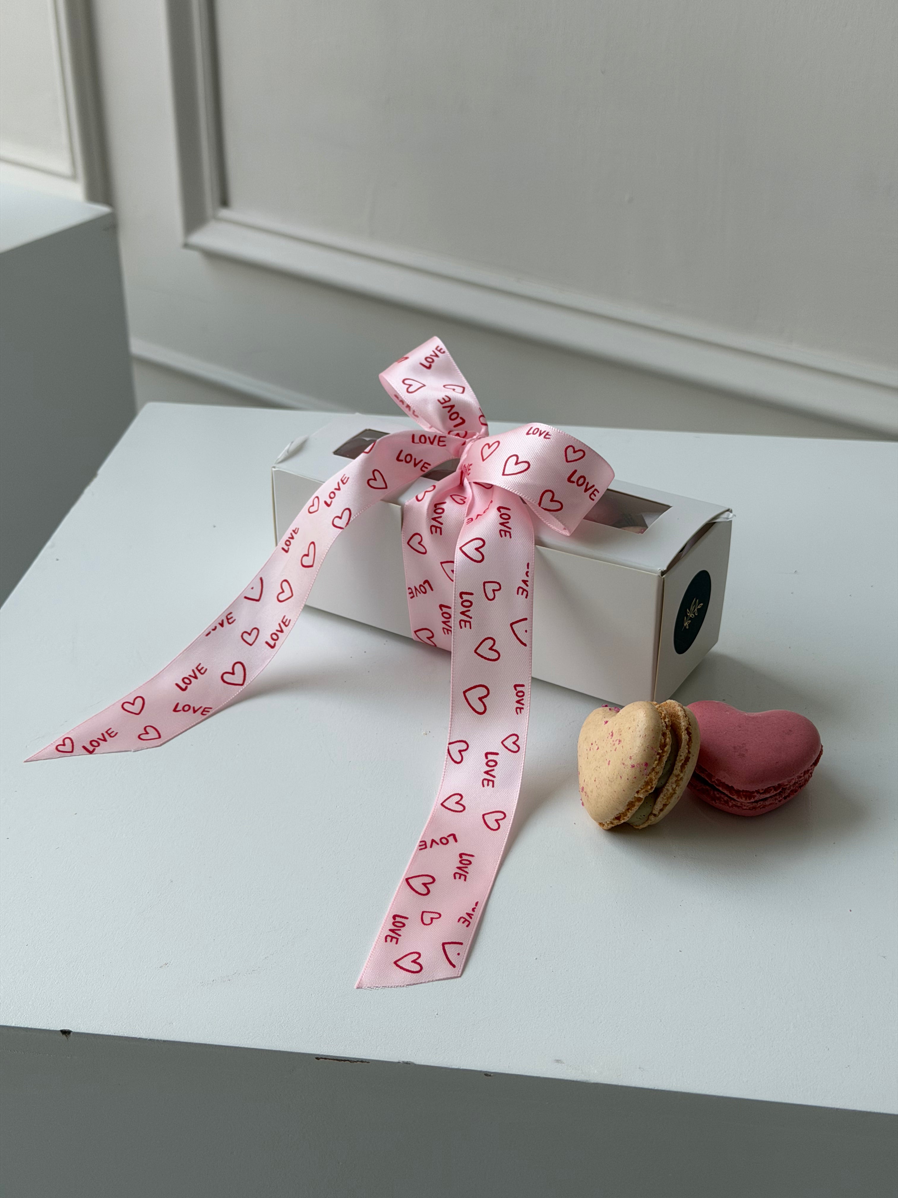 Macarrones de corazón