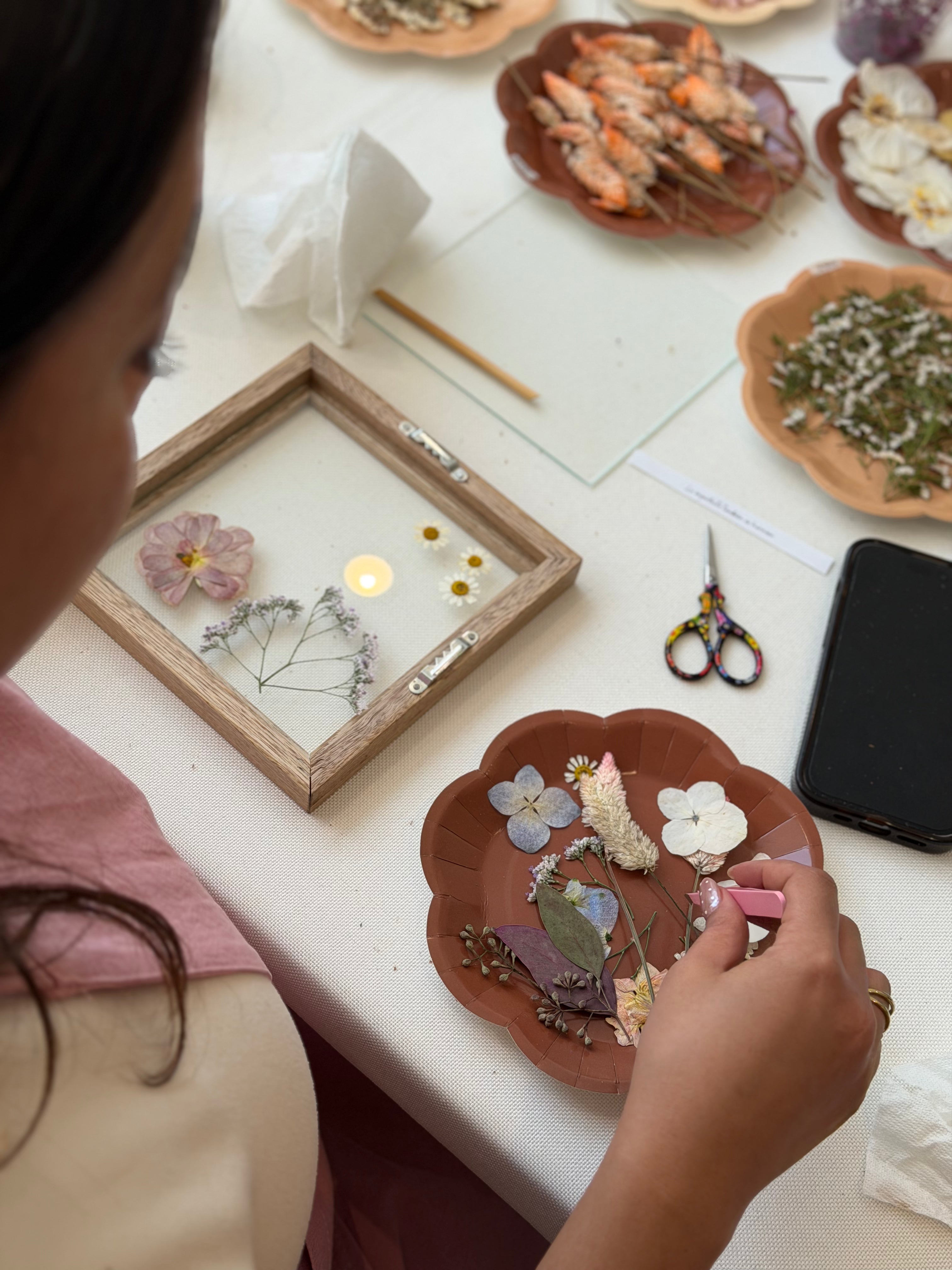 Taller de Cuadros de Arte Botánico